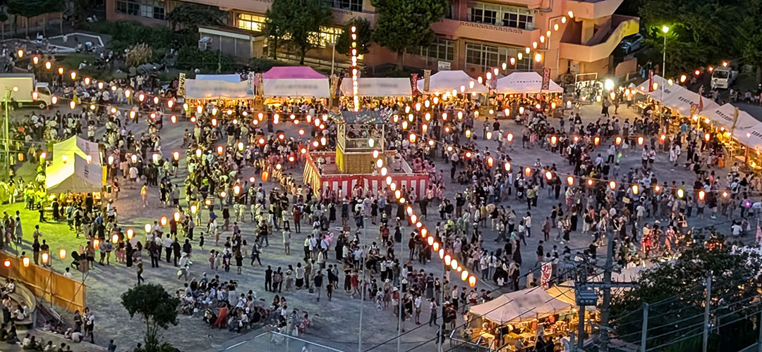 夏祭りのお手伝いサムネイル画像