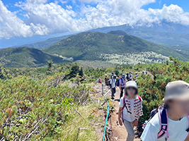 登山の様子